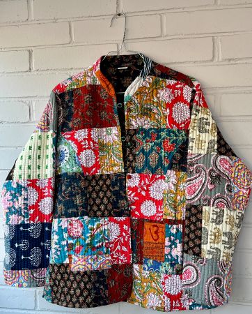 Reversible Patchwork Jacket – Handmade in Jaipur India