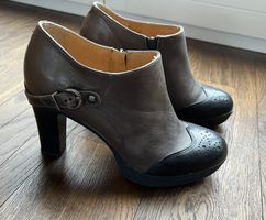 Eleganter Leder Halbschuh B.C. Best Connections Gr. 39 grau