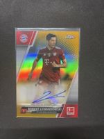 Topps Chrome Bundesliga Lewandowski auto /50 gold 2021/22