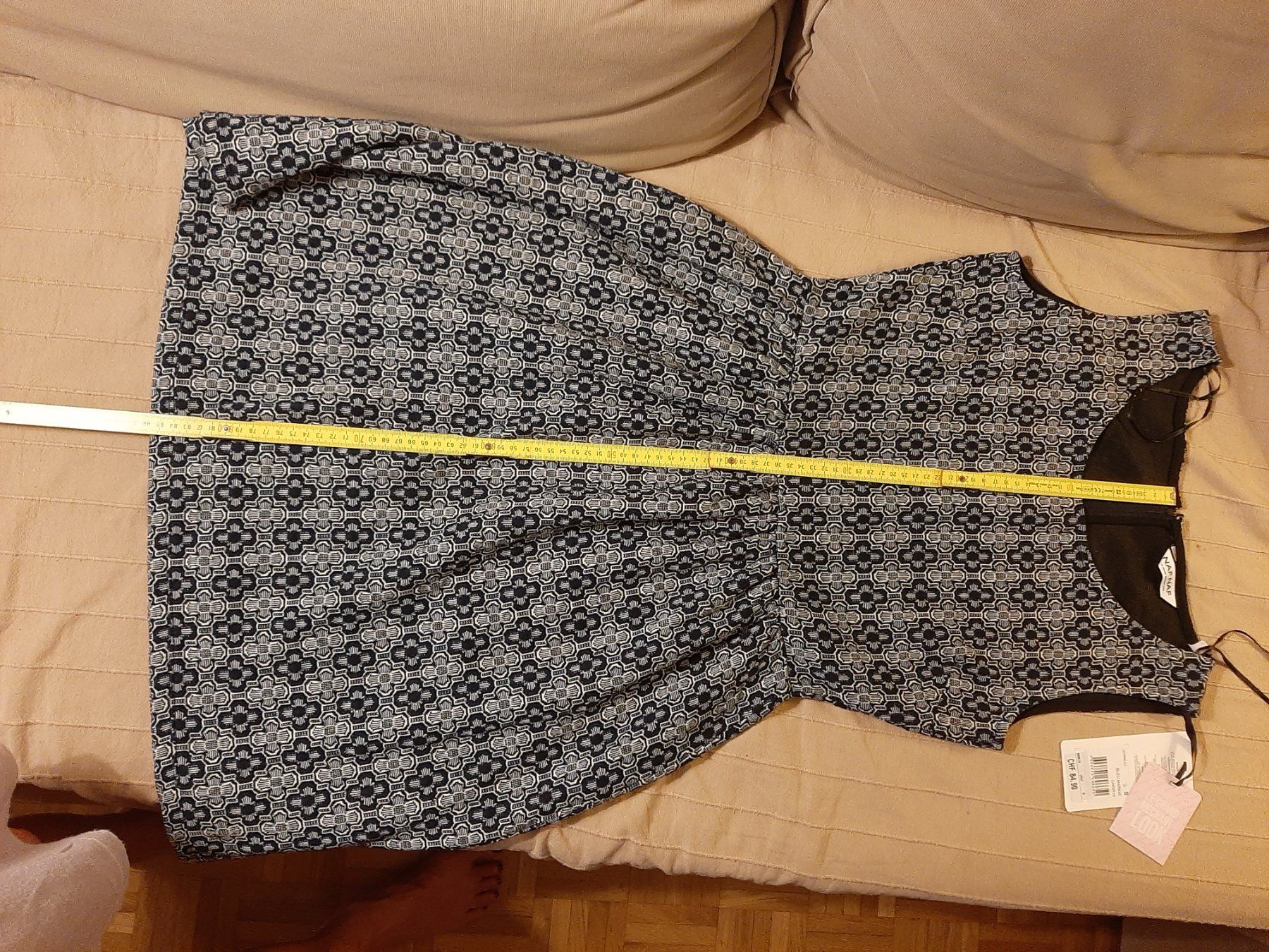 Nafnaf Vestiti: NAFNAF Robe blue marine, fleurs blanches – Nuovo e nell'imballaggio originale da Lausanne venduto da del_tpq5 7