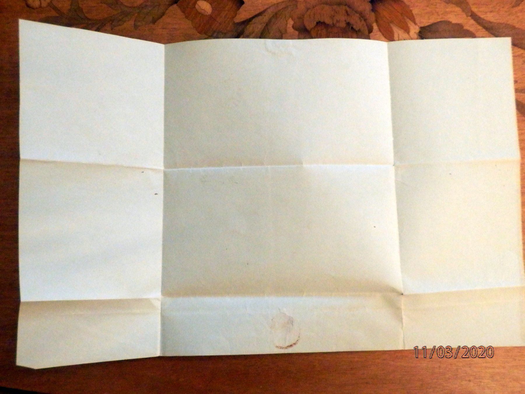 Timbri: schöner Brief mit blauem Balkenstempel – Usato da Ueberstorf venduto da dinbau 4