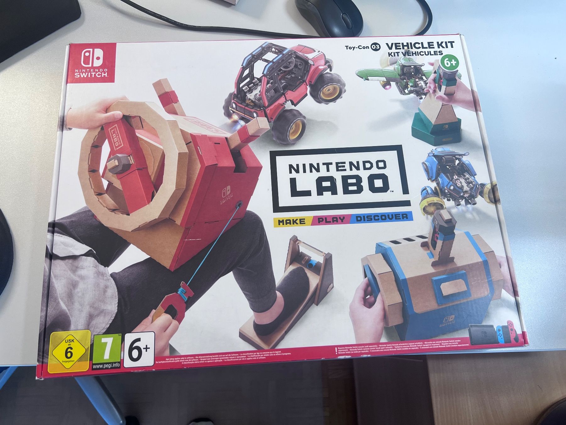 Nintendo Spiele: Nintendo Labo Vehicle Kit – Neu und originalverpackt aus Rapperswil SG von ch_2ryj