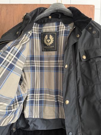 Original Belstaff Brooklands Motorradjacke Wachsjacke