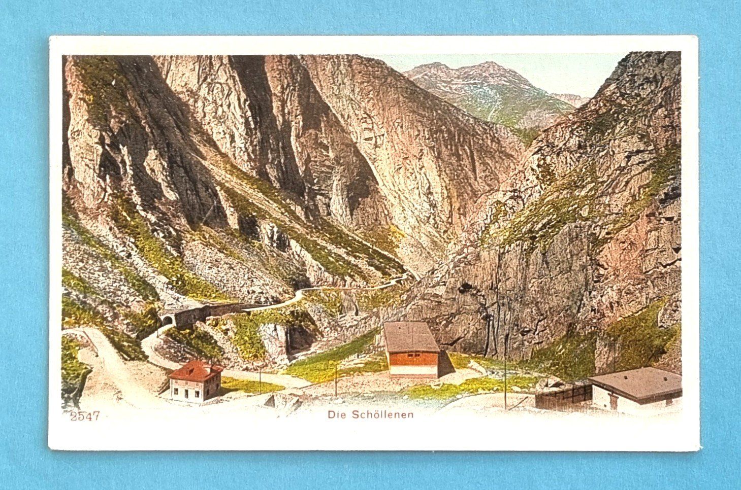 Cartes postales: Die Schöllenen - Passtrasse – D'occasion à Rothrist par RROENK