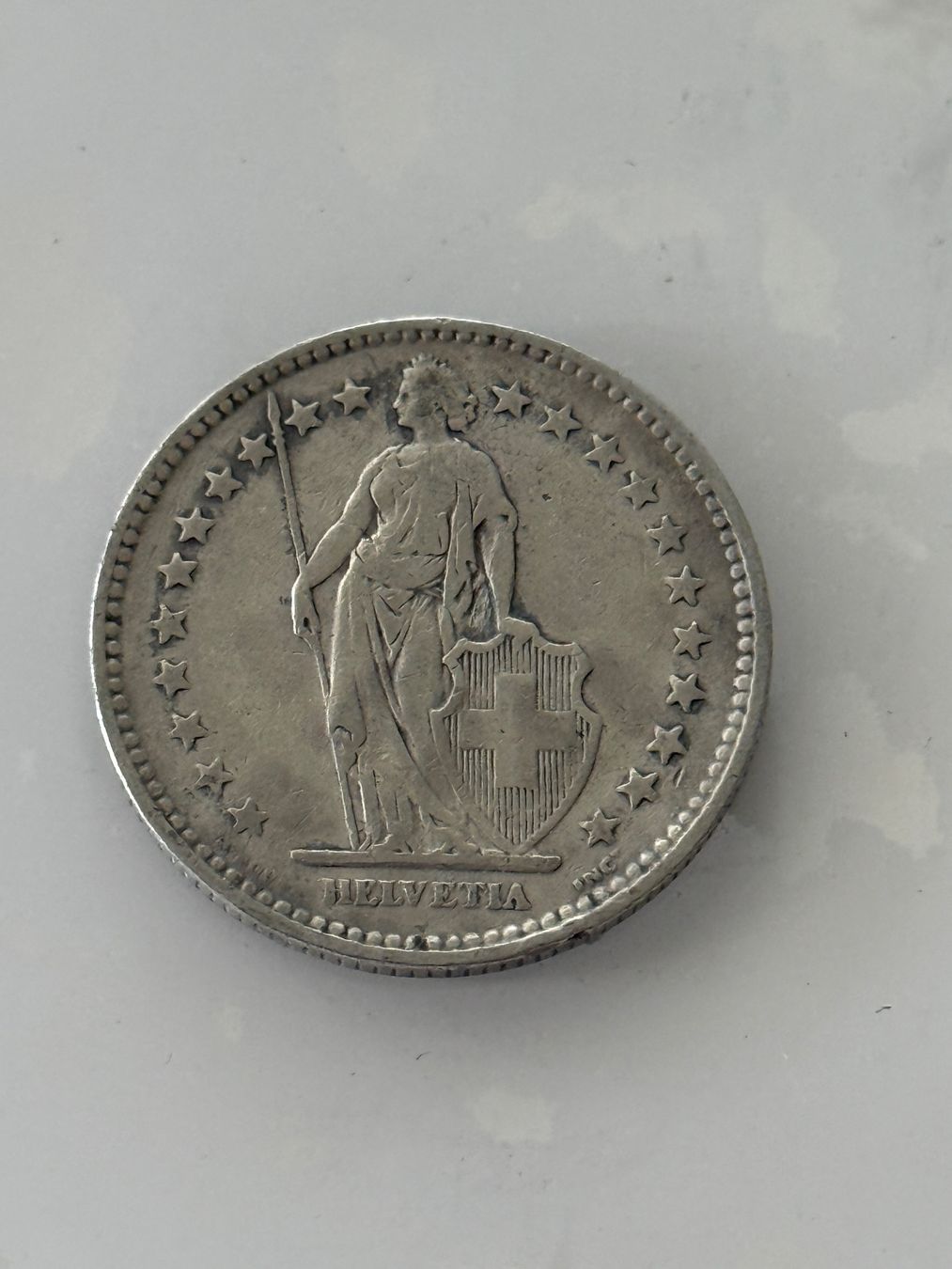 Tutti le monete: 2 Franken 1916  Rar – Usato da Wallisellen venduto da SWISS_SILVER1 1