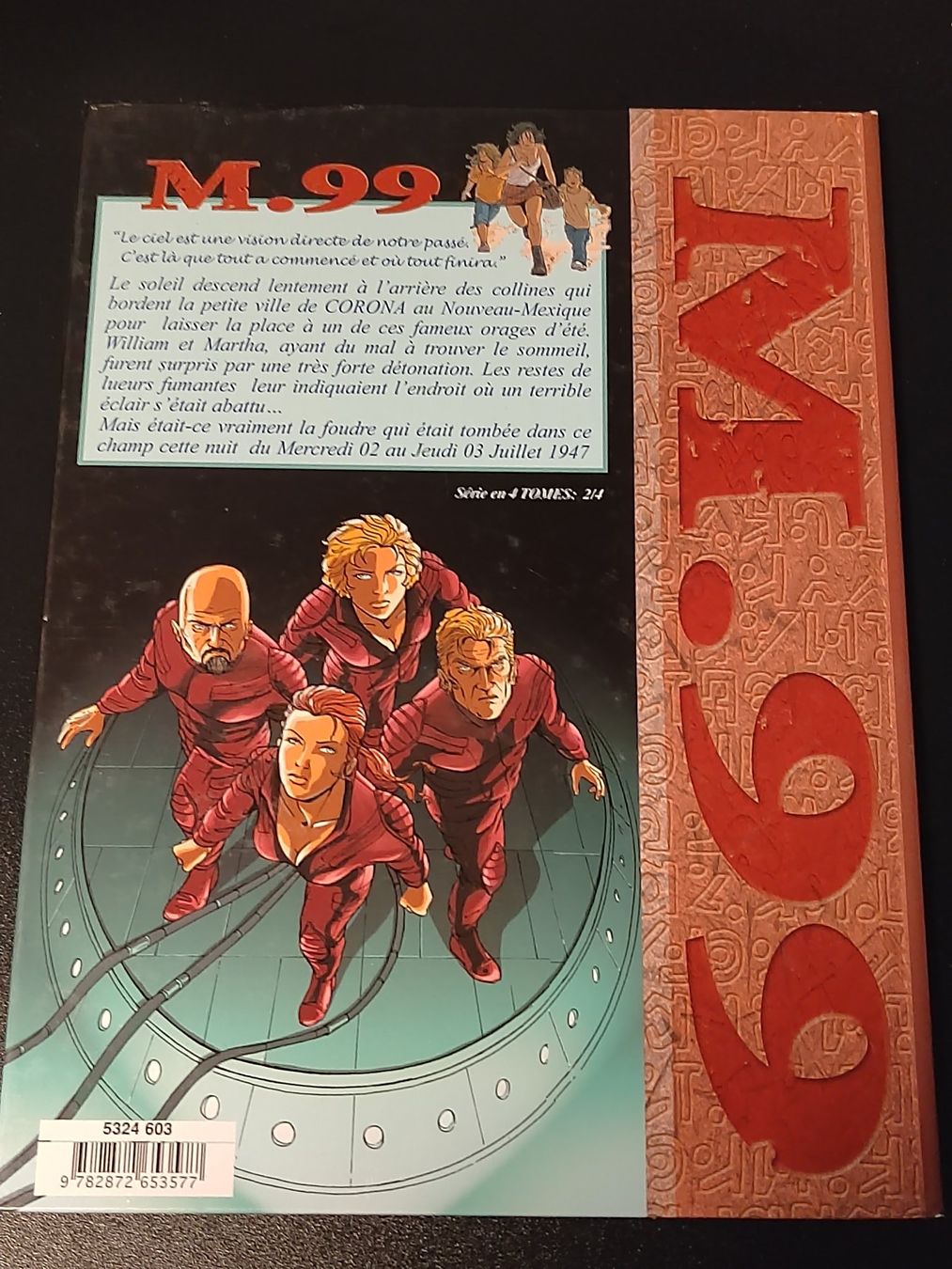 BD: M.99 Tome 2 Juillet EO – D'occasion à Fribourg par noo_75x7 1