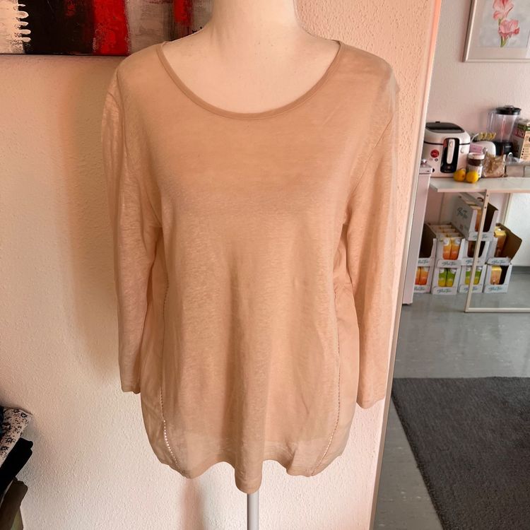 Rene Lezard Cashmere deals Pullover neuwertig Gr. 40 puderbeige