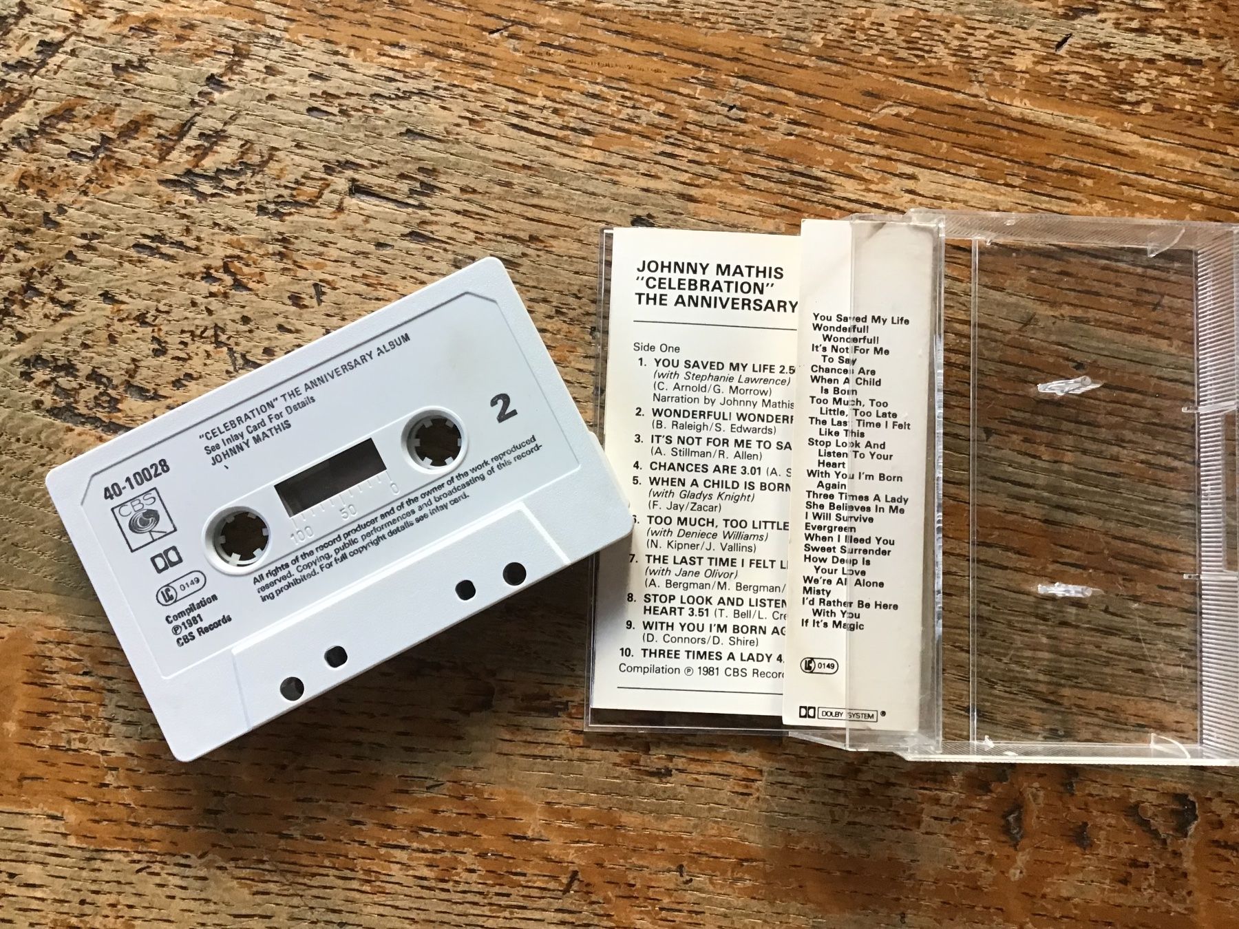 Cassettes audio: K7 musicassette Johnny Mathis – D'occasion à Fully par Ruby97 1