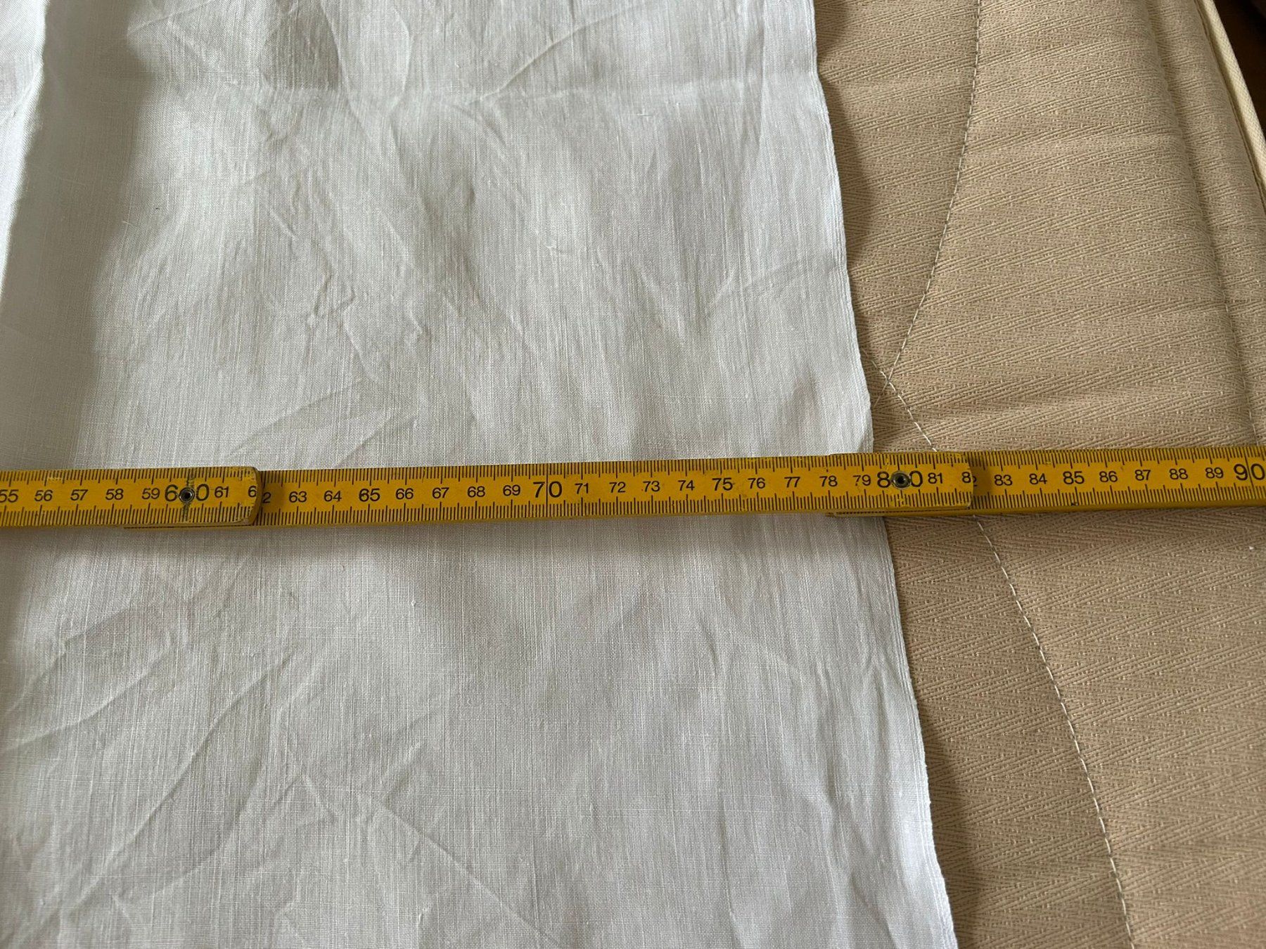 Teli da bagno: Vecchio asciugamano cifrato 80x94 cm – Usato da Melano venduto da H-Sara 3