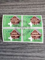 Schweiz Briefmarke Helvetia 20 Ballenberg, Top Zustand!