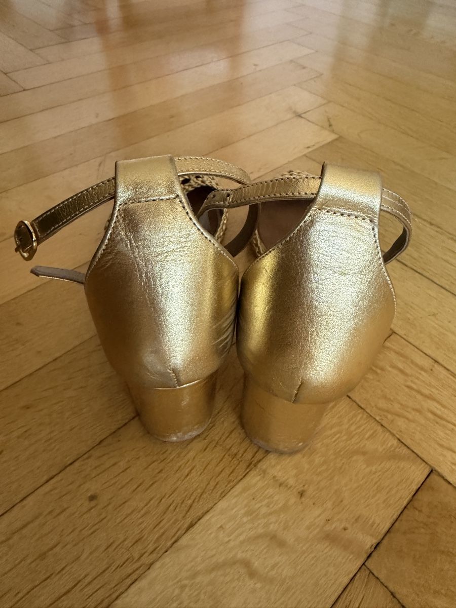 La Redoute Scarpe da donna: Sandales à talons La Redoute dorées - taille 41 – Usato da Lausanne venduto da Stephaniesdressing 5