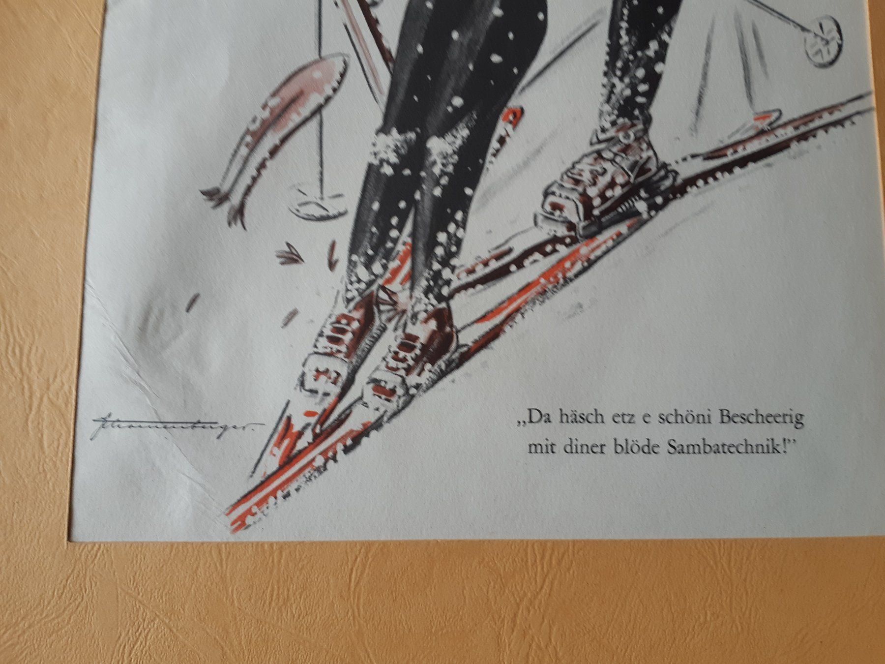 Grafica & Litografie: Nr. 17 original Litho Nebelspalter – Usato da Grindelwald venduto da carro5 3