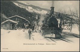 GR Küblis - Bahnhof- Rhätische Bahn RhB