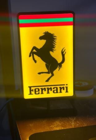 Lampen: Lampe lightbox décoration Ferrari 2 – Neu (gemäss Beschreibung) aus Noville von Berlusconi55
