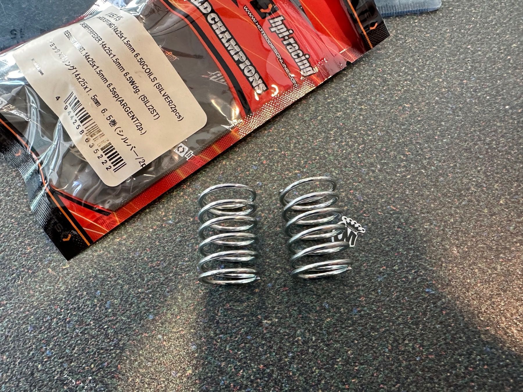 HPI Modellismo RC: 115715 HPI Federn 25mm "Original Silber" – Nuovo (secondo la descrizione) da Chiasso venduto da Carrara-Modellismo