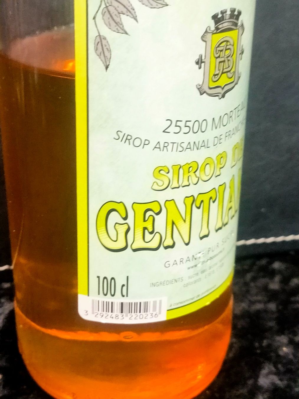 Sonstiges zum Sammeln & Seltenes: SIROP DE GENTIANE – Gebraucht aus Genève von Leboucheoreilles 6