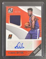 NBA Deandre Ayton 2018 Donruss Jersey Auto RC RPA Lakers /99