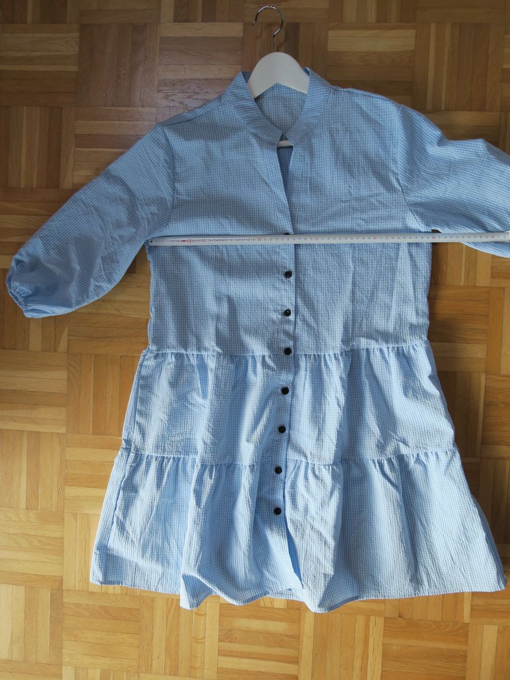 Vestiti: Kleid luftig hellbau - Gr. 40 - neu! – Nuovo (secondo la descrizione) da Siebnen venduto da MarenSchweiz 3