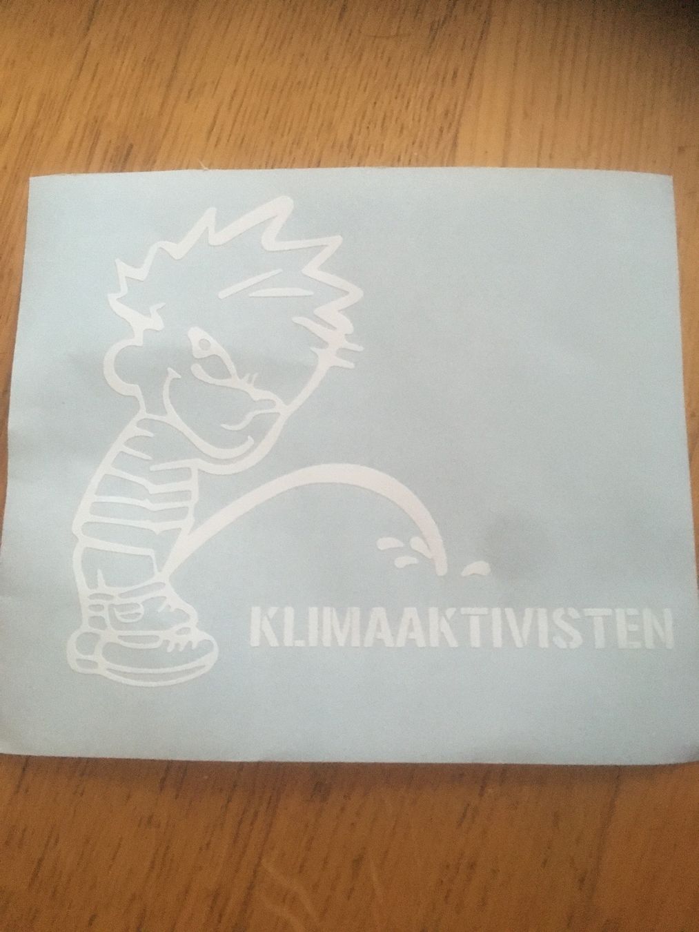 Sticker: Anti Klimaaktivisten Aufkleber – Nuovo e nell'imballaggio originale da Regensdorf venduto da Mischa88