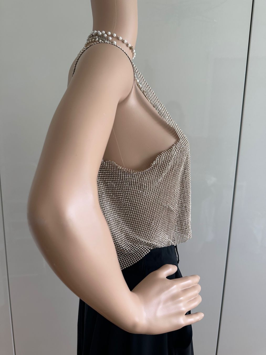 Tops: Funkelndes Top aus Strass Marke Superdown – Gebraucht aus Thalwil von GerSutter 5