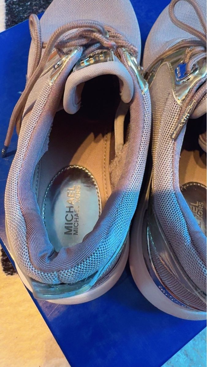 Scarpe da donna: Michael Kors Trainers,  Silver Trim Detail. – Usato da Aigle venduto da ste_2hsc 2