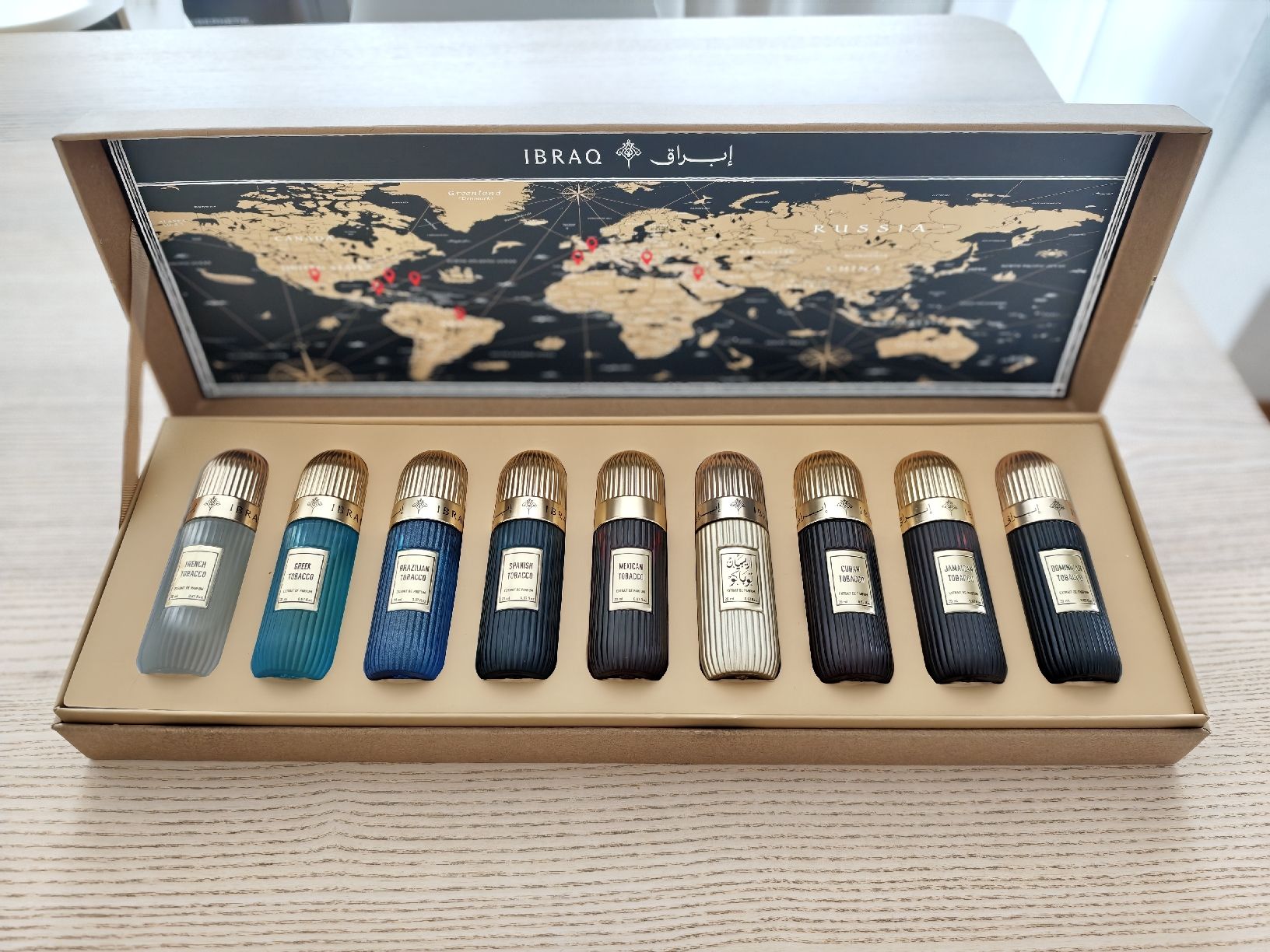 Profumi & Eau de Toilette: IBRAQ Extrait de Parfum Tobacco Collection 9x20ml  – Usato da Volketswil venduto da BabaShop