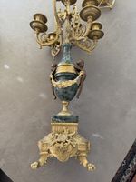 Kandelaber Messing und Marmor guter Zustand