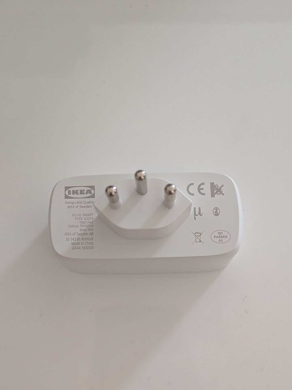 Ikea Spine: Ikea Tretakt Steckdose, smart, zigbee – Usato da Liestal venduto da tonic 2