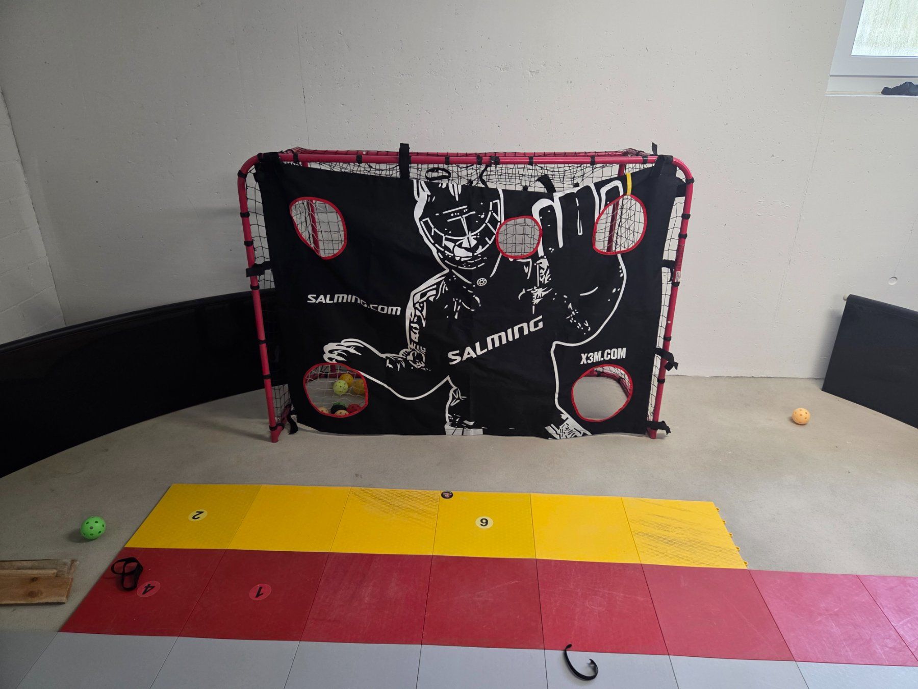 Porte da calcio e da hockey: Unihockey Torwand – Usato da Waldenburg venduto da al-enterprises 1