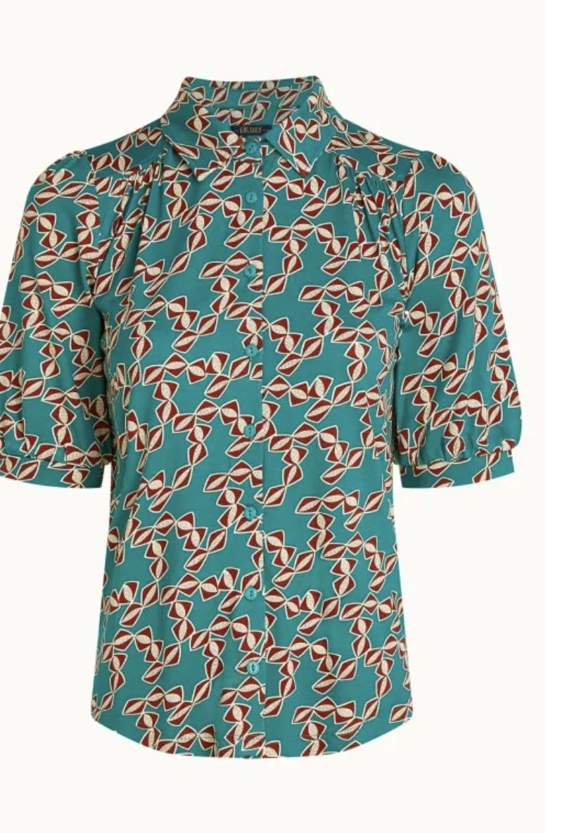 King Louie Camicette: King Louie Bluse, Gr.L, neu! – Nuovo (secondo la descrizione) da Steffisburg venduto da Bird304