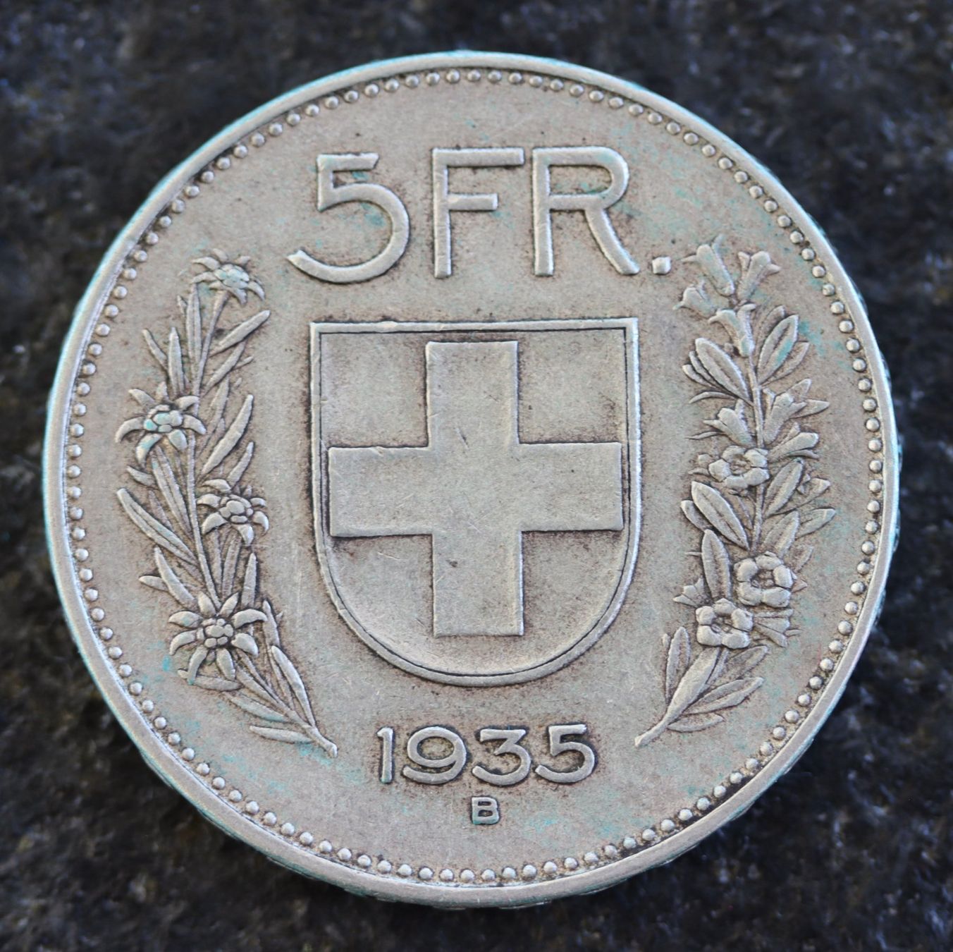 Tutti le monete: 5 CHF 1935 – Usato da Rheinfelden venduto da Fitscherella