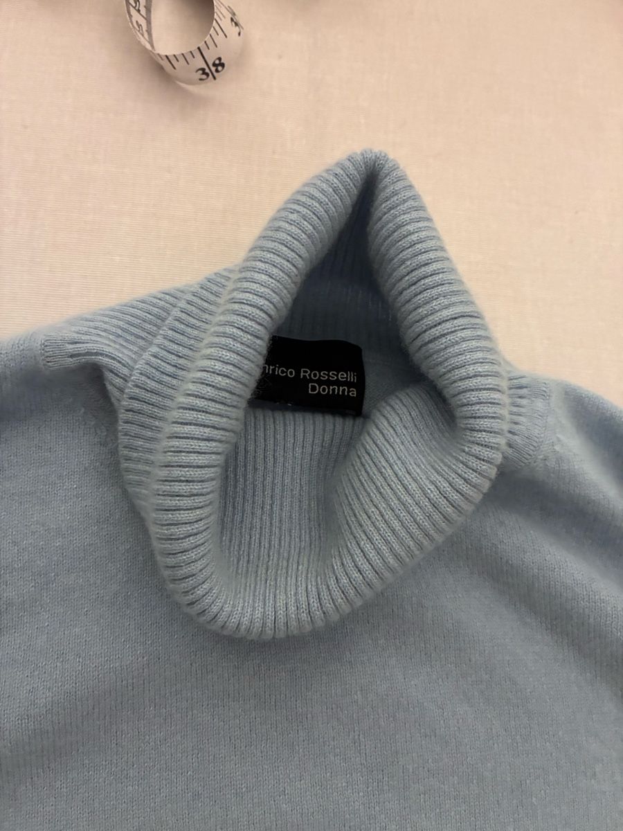 Maglioni & Felpe: Rollkragenpullover Enrico Rosselli Donna hellblau Grösse M – Nuovo (secondo la descrizione) da Bäretswil venduto da Viechel 4