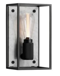 Lampen: Buster & Punch Caged Wall Wandleuchte Marmor weiss – Neu und originalverpackt aus Rothenburg von Lampenoutlet