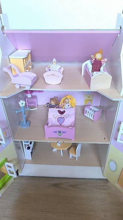 Puppenhäuser & -möbel: Maison de poupee en bois – Gebraucht aus Courfaivre von celine3678 3