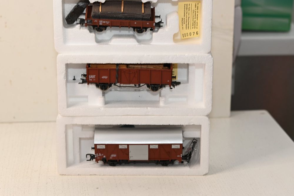 Güterwagen Roco HO/DC , 3 Stück , 2 Puffer fehlen | Kaufen auf Ricardo