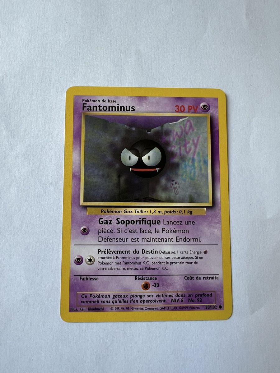 Pokémon Sammelbilder & Trading cards: Pokemonkarte Fantominus – Gebraucht aus Willisau von Neiro77