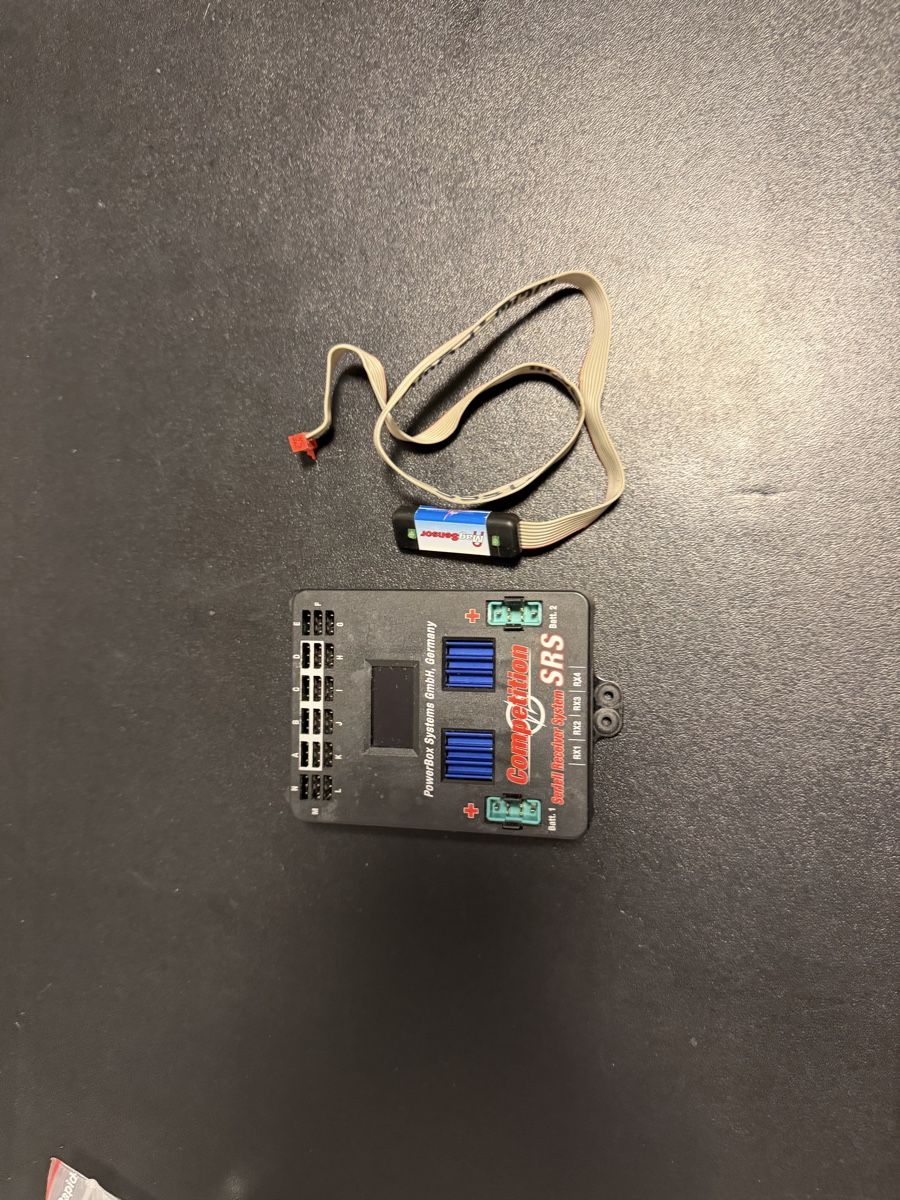 Powerbox Systems Ricevitori: PowerBox Systems SRS Competition Control Unit Sensor – Usato da Sementina venduto da Delbi