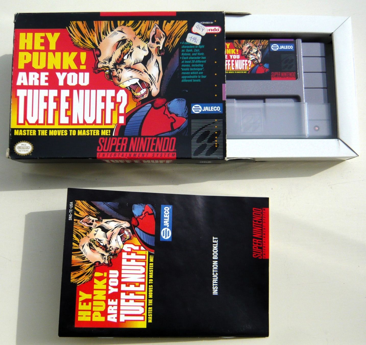 Nintendo Spiele: SNES:  Tuffe Nuff – Gebraucht aus Onex von Jaguar1986