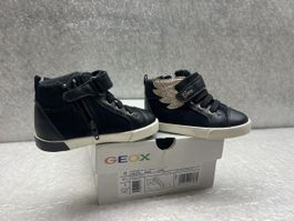 Geox Lauflernschuhe, Grösse 22, Schwarz/Gold - Top Zustand!