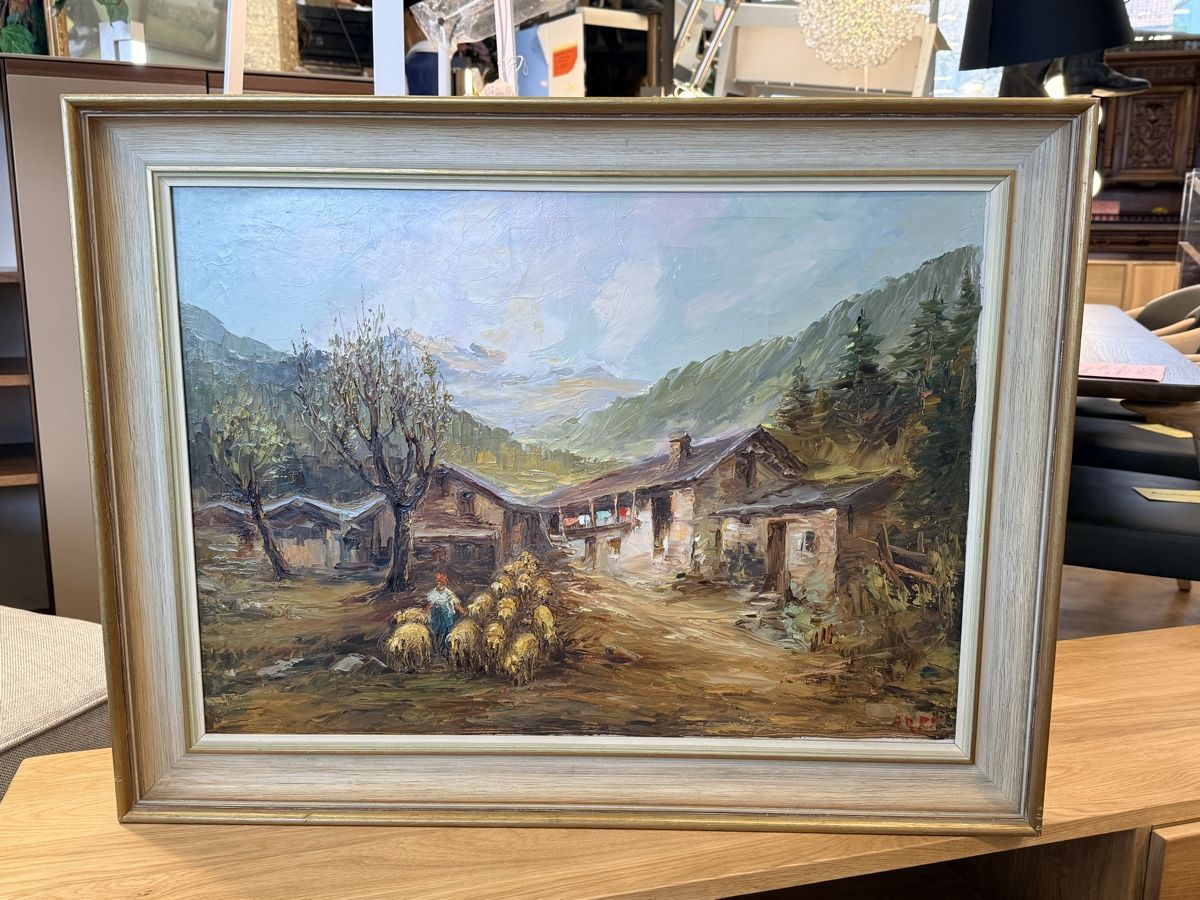 Dipinti: Ölgemälde 83x63.5cm – Usato da Solothurn venduto da NUVICO 5