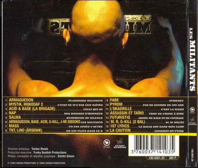 CDs: CD Les Militants - Compilations Rap CD Original 2000 – D'occasion à etoy par Vinyle-is-back.com 1
