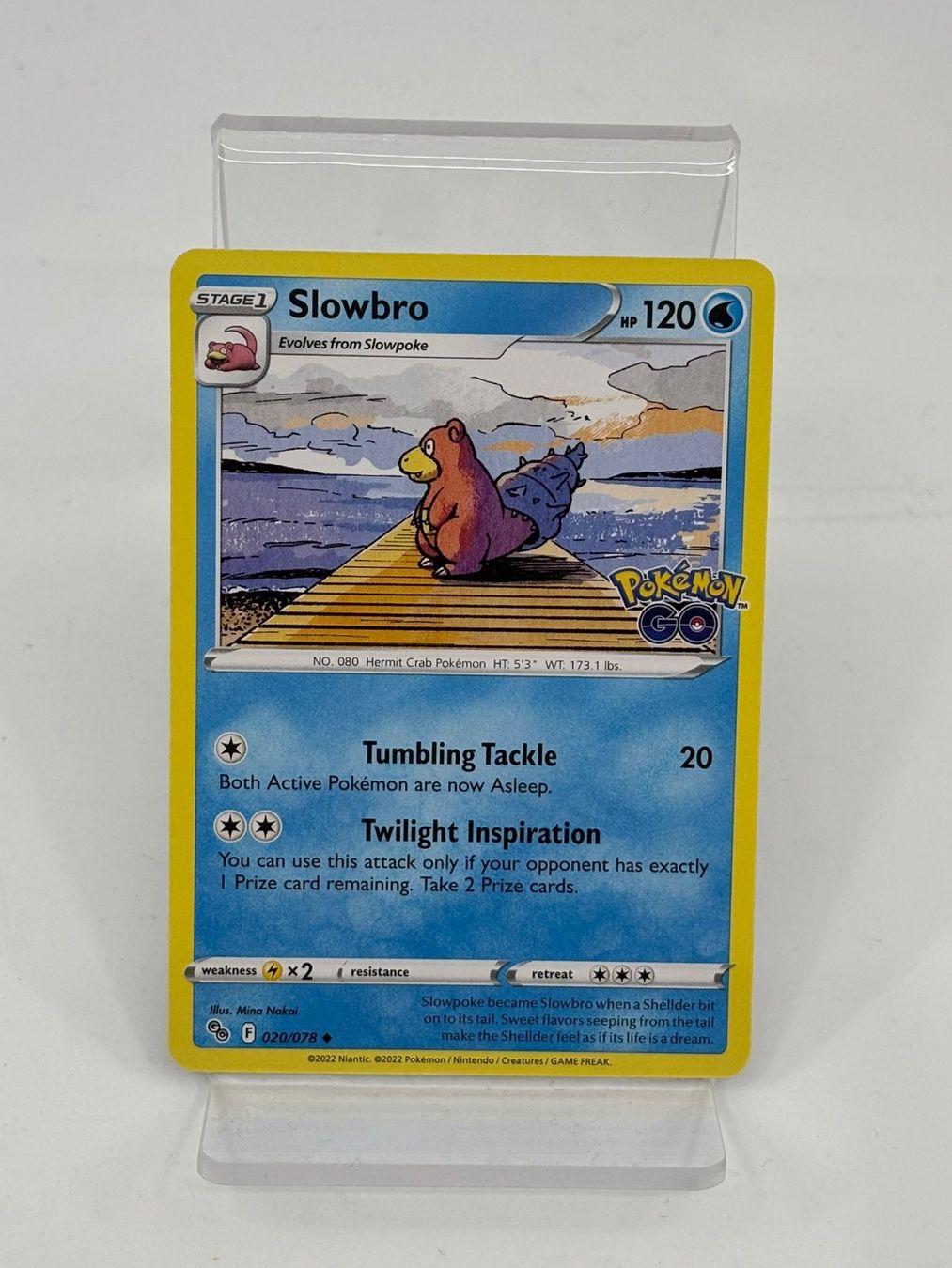 Pokémon Carte collezionabili: Pokemon Slowbro 020/078 – Usato da Herisau venduto da Pokemon2026