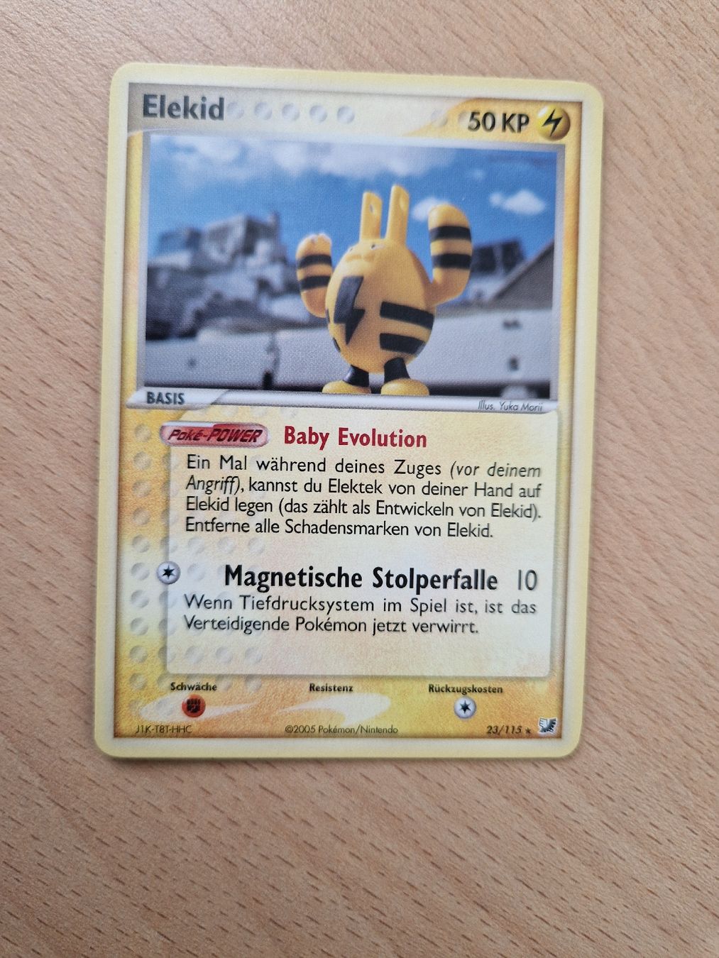 Pokémon Carte collezionabili: Elekid - Unseen Forces - GER - Ab 1 – Usato da Romont FR venduto da raj_sjv9 1