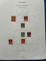 Sammlung von 1922-1942 Dienst Briefmarken