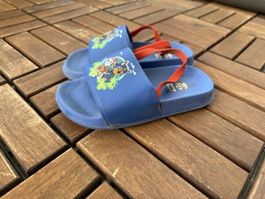 Kinder Badeschuhe Paw Patrol blau Gr. 28 gebraucht