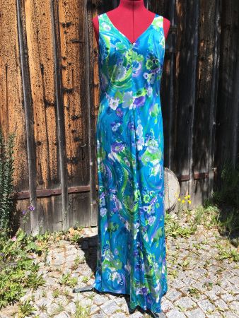 Sommerkleid lang 1980e Jahre Création Suisse