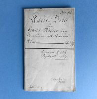 antikes Dokument OBERKULM 1810 Kauf-Brief für Hans Müller