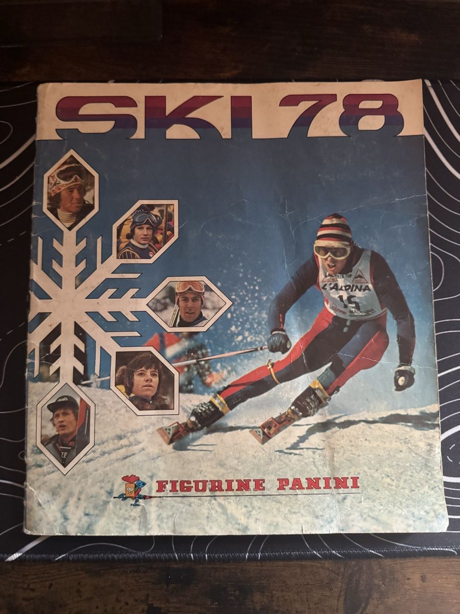 Panini Album: Album de ski Panini 1978 vintage – Usato da Vétroz venduto da ada_gx2m