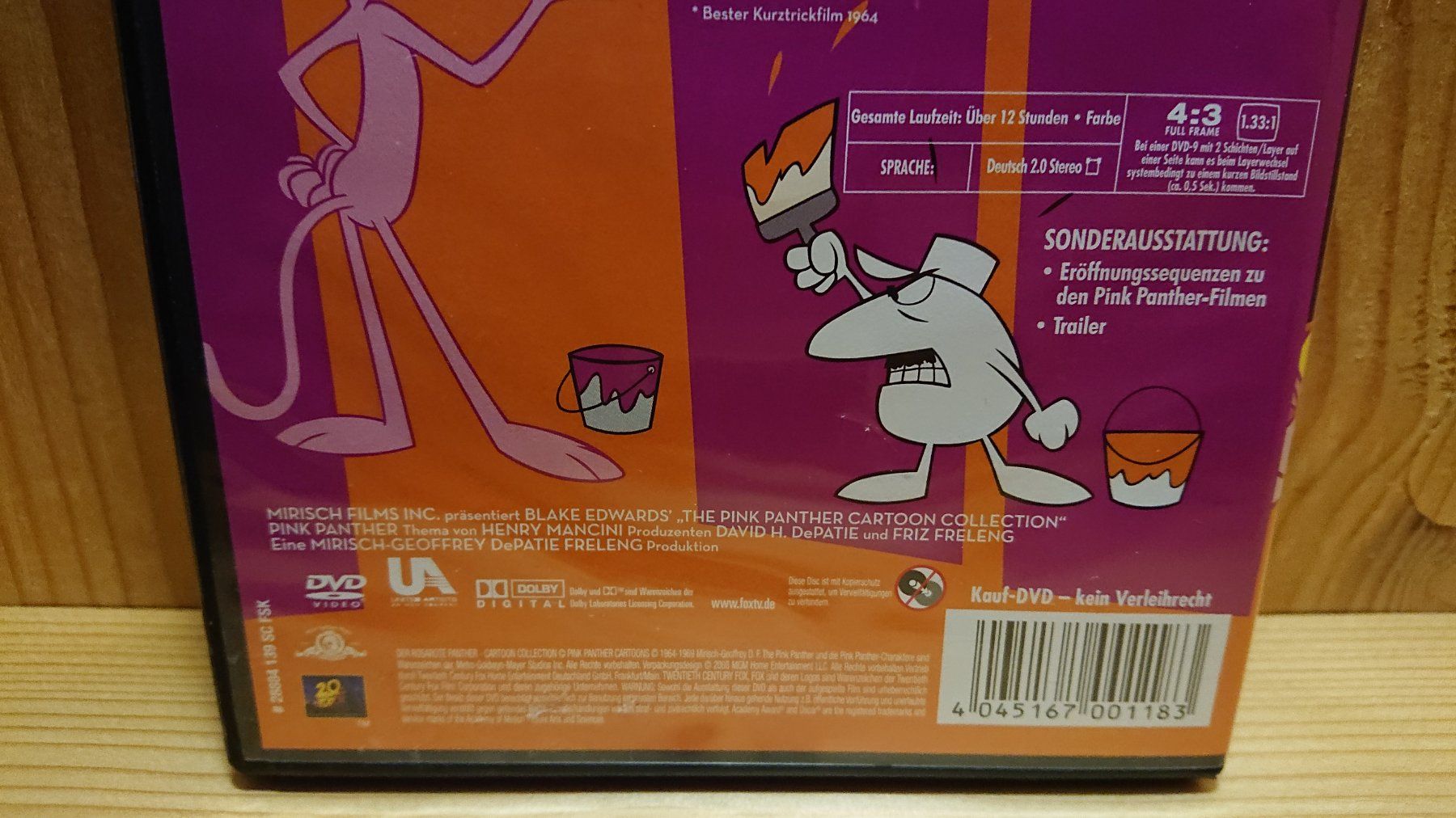 Tutti i DVDs: DER ROSAROTE PANTHER DVD Cartoon Collection – Usato da Wilderswil venduto da Exebub 3
