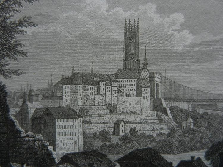 Stiche: Fribourg Freiburg – Gebraucht aus Risch von Rischli15 7